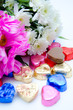 heart chocolate heart chocolate