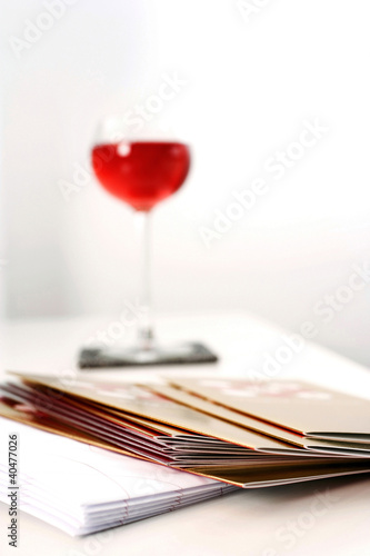 Foto: A pile of greeting cards A pile of greeting cards