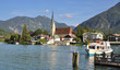das bekannte Rottach-Egern am Tegernsee