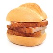 Leberwurst, Semmel