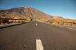Open Road on Tenerife Open Road on Tenerife