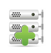 add to data base, vector icon