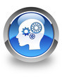 ''Head with gears'' icon