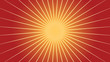 Background with a strong explosion, or just bright sunshine :)