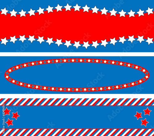 Vector: EPS8 Vector 3 Red White Blue Star Striped Backgrounds EPS8 Vector 3 Red White Blue Star Striped Backgrounds