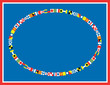 EPS8 Vector Nautical Flag Border