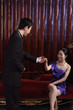Man asking woman to dance