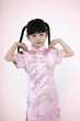 Girl in cheongsam