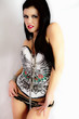 Hard Core Lingerie Model