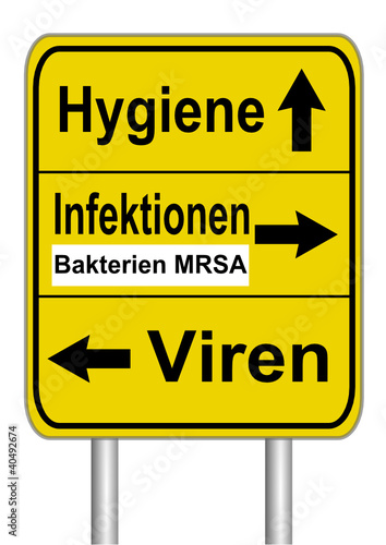Vektor: Schild Hygiene Schild Hygiene