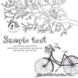 Spring cycling card