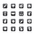 Different kinds of fruits and Vegetable icons