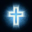 Photo en ligne au meilleur prix Glowing cross