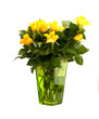Gelber Blumenstrauß