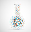 Vector: Chemical flask Chemical flask