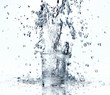 on white background