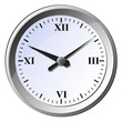 Wall clock. Vector illustration. Wall clock. Vector illustration.