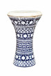 African drum isolated on a white background African drum isolated on a white background
