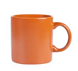 Photo: Cup on white background. Cup on white background.