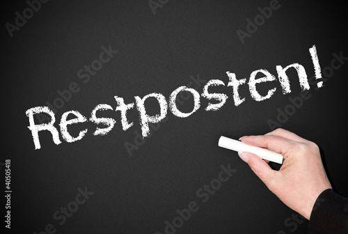 Illustration: Restposten ! Restposten !