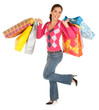 Woman on a Shopping Spree