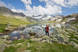 Wandern in den Alpen