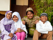 Happy Muslim Children