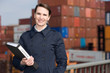 Businesswoman in export