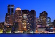 Boston Financial District Skyline
