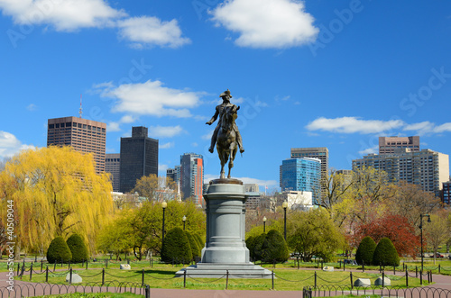 Photo: Boston Public Garden Boston Public Garden