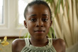 Girl looking at the camera