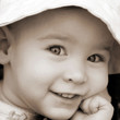 Girl smiling