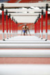 Foto: Man getting ready to jump hurdles Man getting ready to jump hurdles