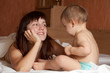mother with baby mother with baby