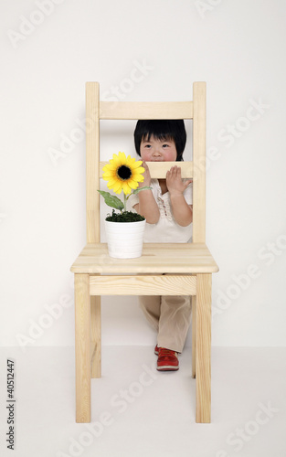 Photo: Boy posing for the camera Boy posing for the camera