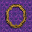 ancient style frame isolated with clipping path ancient style frame isolated with clipping path