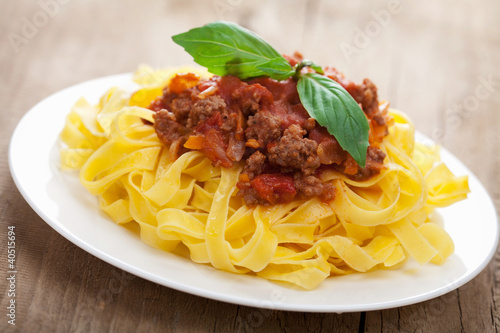 Photo: tagliatelle bolognese tagliatelle bolognese