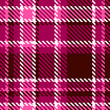 Seamless Red and Pink Checkered Vector Fabric Pattern