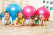 Kids in gym