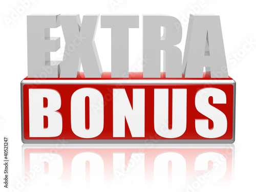 Illustration: Extra bonus Extra bonus