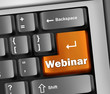 Keyboard Illustration "Webinar"