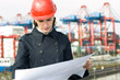 Female civil engineer