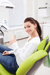 Girl in dentistry