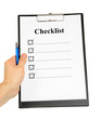 Checklist and Clipboard