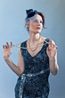 Portrait of the middle age  woman .