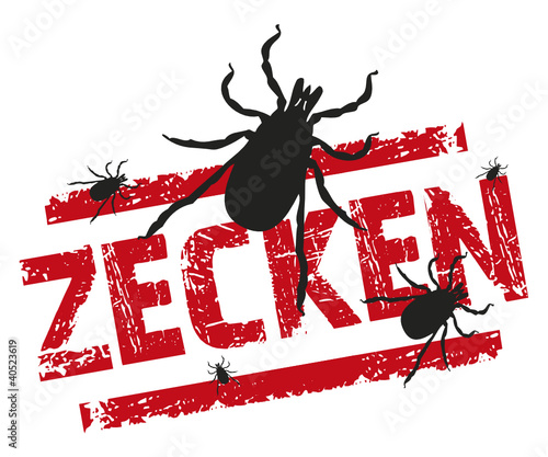 Vektor: Zecken Zecken