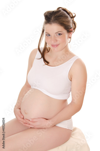 Foto: The pregnant woman The pregnant woman