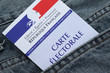 Carte d'électeur