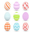 Vector: easter eggs, happy easter easter eggs, happy easter