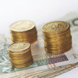 Stock gold coins Stock gold coins